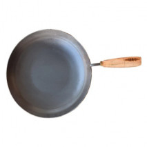 Iron Pan- Wooden Handle